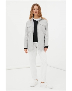 Куртка утепленная прямого силуэта Finn flare