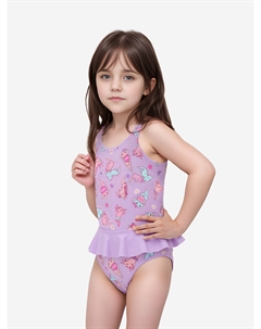 Купальник слитный для девочек, Фиолетовый Joss