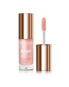 Жидкие румяна-тинт для лица "Magic blush liquid" Alvin d'or