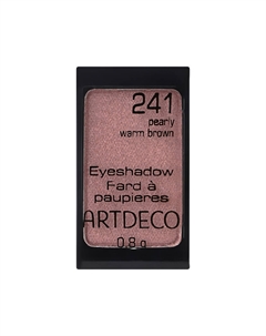 Тени для век EYESHADOW перламутровые тон 241 Pearly warm brown Artdeco