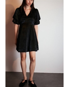 Платье мини с пышными рукавами Befree