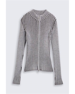 Кардиган хлопковый на молнии в рубчик Tom tailor