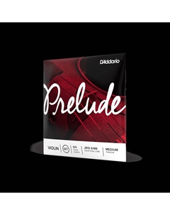 Струны для скрипок D'Addario J810 4/4M prelude струны скрипичные 4/4 medium D`addario