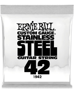 Струны 1942 Stainless Steel .042 Ernie ball