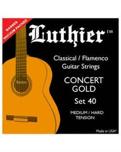 Струны для классических гитар, нейлоновые LU-40 Luthier