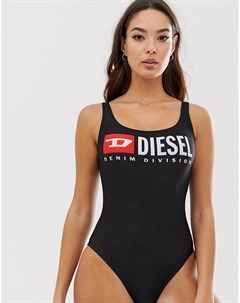 Слитный купальник с логотипом division Diesel