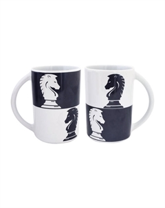 Кружка Шахматы 300мл фарфор Нет марки