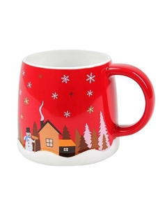 Кружка Nevia 350мл фарфор красный Esprado