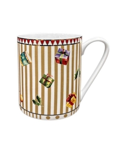 Кружка Diente370 мл фарфор золото Esprado