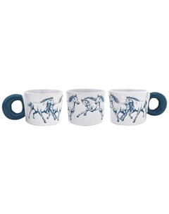 Кружка Рысаки 370мл керамика Нет марки