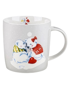 Кружка Dobro Медведи 340мл, фарфор Esprado