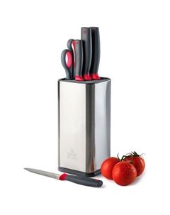 Набор ножей Беррингтон 6 предметов на подставке пластик, нерж.сталь Taller