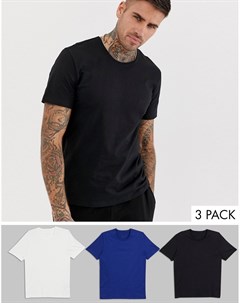 Набор из 3 футболок с круглым вырезом bodywear Boss