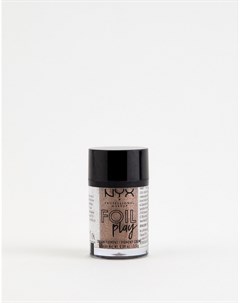 Тени для век NYX Professional Foil Play Cream Pigment Dauntless Nyx professional makeup