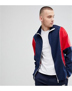 Красно синяя спортивная куртка Reclaimed vintage