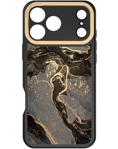 Чехол Marbly MagSafe для iPhone 17 Pro Max, полуночное золото Avana