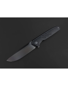 Складной нож Hrebet-B, сталь T10S, рукоять G10/Carbon Fiber Tuotown