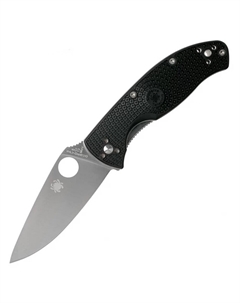 Складной нож Tenacious, сталь 8Cr13MoV, рукоять FRN черный Spyderco