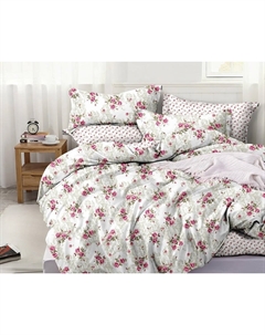 Постельное белье 1,5 сп (2 нав. 50х70) Viola