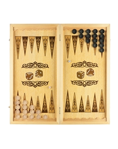 Нарды деревянные большие, настольная игра Take it easy