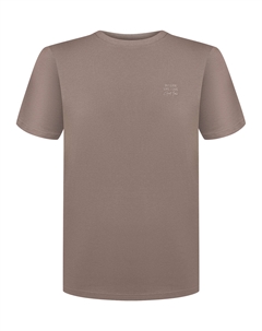 Футболка из хлопка с надписью Qs by s.oliver