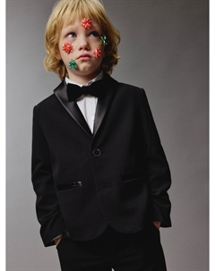 Пиджак с атласным воротником для мальчиков Sela