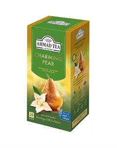 Чай зелёный чарующая груша 25х1,5 г Ahmad tea
