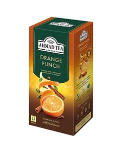 Чай чёрный апельсиновый пунш 25х1,8 г Ahmad tea
