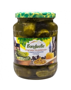 Огурцы по-дижонски с медом и семенами горчицы, 720 мл Bonduelle