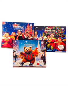 Чай winter fun ассорти 60 пакетиков, 105 г Sebas tea