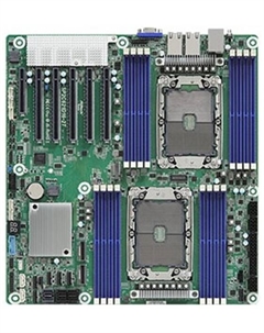 Материнская плата 90-SXGAT0-AOUAYF (2*LGA4189, 16*DDR4, 5*PCIe, M.2, 14*SATA) Asrock