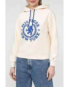 Худи с капюшоном на шнурке и эмблемой Tommy hilfiger