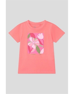 Футболка хлопковая с принтом Ovs