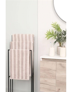 Хлопковое полотенце в полоску Lungo 21maison