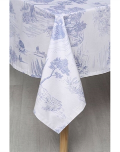 Скатерть хлопковая с принтом Tuile De Jouy 21maison