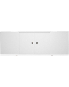 Фронтальная панель для ванны раздвижная Aquanet Kupe 179 белый (00273302)