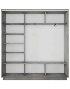 Шкаф-купе 2100x450x2400 Экспресс 2 Bravo