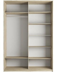 Шкаф-купе 1600x570x2300 Прайм Bravo