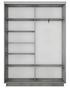 Шкаф-купе 1400x450x2200 Экспресс 2 Bravo