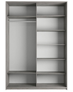 Шкаф-купе 1600x570x2300 Прайм Bravo