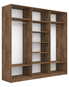 Шкаф-купе 2400x570x2300 Прайм Bravo