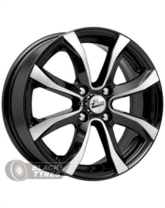 Литой диск Дайс 6x15/4x100 D67.1 ET38, Черные Ifree