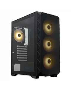 Корпус для ПК без БП HSPD M521 Black (M521-TGBK-ARGB) Hspd