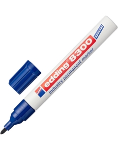 Маркер промышленный перманентный E-8300/3 для агрессивной среды синий 1.5-3 мм Edding
