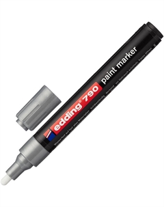 Маркер промышленный лаковый E-790/54 серебристый 2-4 мм Edding