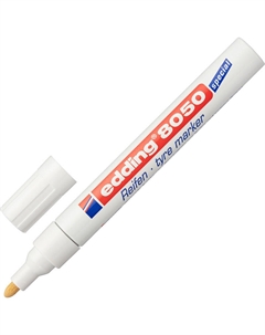 Маркер промышленный перманентный E-8050/49 для шин белый 2-4 мм Edding