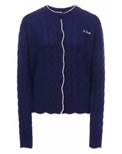 Кардиган из шерсти и вискозы Mc2 saint barth