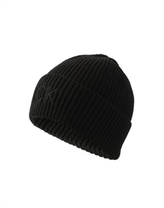 Хлопковая шапка с отворотом Calvin klein