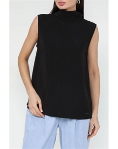 Топ с воротником-стойкой Calvin klein