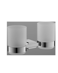 Стакан B906 B90608 двойной, хром Belz